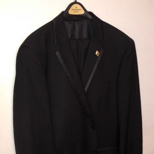 Stacy Adams Black Suit